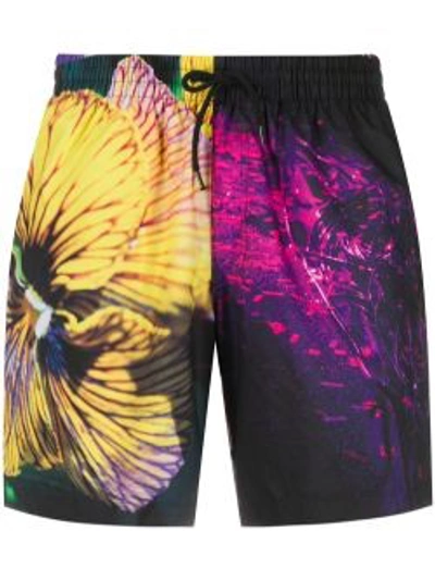Shop Dries Van Noten Phibbs Printed Swim Shorts In Multicolor