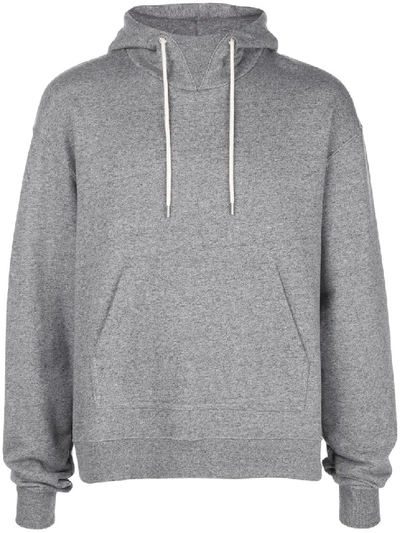 Shop John Elliott High Neck Hoodie In Grey