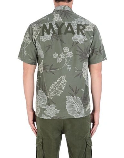 Shop Myar Shirts In Military Green