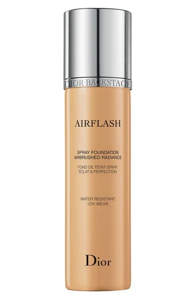 Shop Dior Skin Airflash Spray Foundation In 2.5 Warm Olive (321)