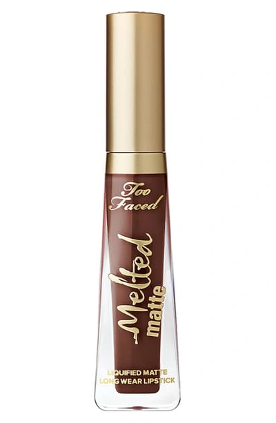 Shop Too Faced Melted Matte Liquid Lipstick In Naughty By Nature