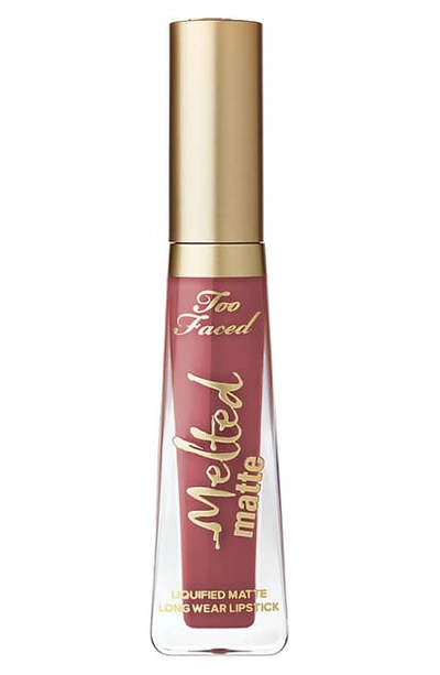 Shop Too Faced Melted Matte Liquid Lipstick In Suck It