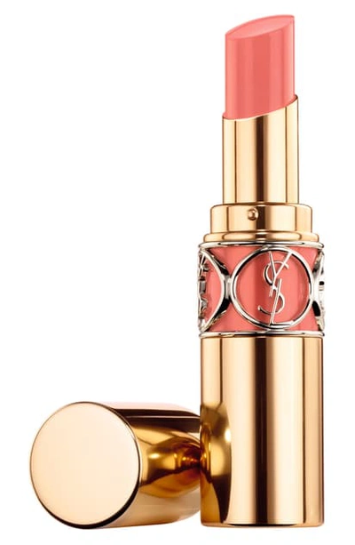 Shop Saint Laurent Rouge Volupte Shine Oil-in-stick Lipstick In 15 Corail Spontini