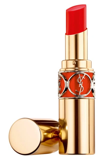 Shop Saint Laurent Rouge Volupte Shine Oil-in-stick Lipstick In 46 Orange Perfecto