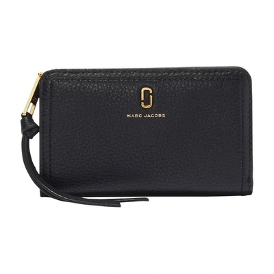 Shop Marc Jacobs The Compact Wallet In Black