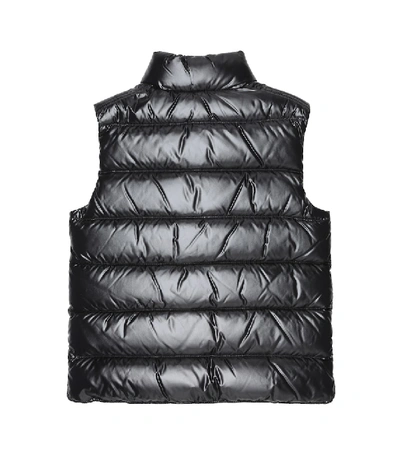 Shop Moncler Tib Down Vest In Black