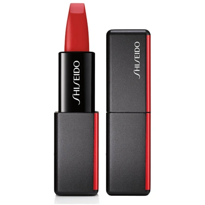 Shop Shiseido Modernmatte Powder Lipstick (various Shades) In Hyper Red 514