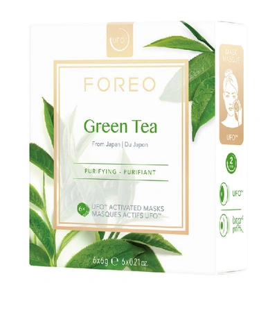 Shop Foreo Ufo Mask Green Tea (pack Of 6) In White