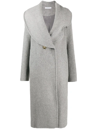 Shop Rejina Pyo Marlene Wool Coat In Grey