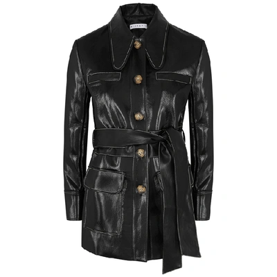 Shop Rejina Pyo Felix Black Belted Jacket