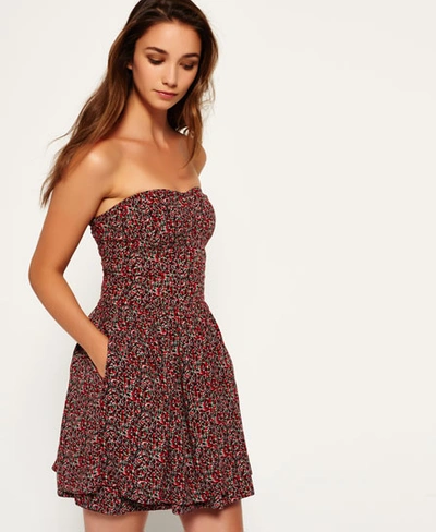 Shop Superdry Savannah Prom Dress In Red