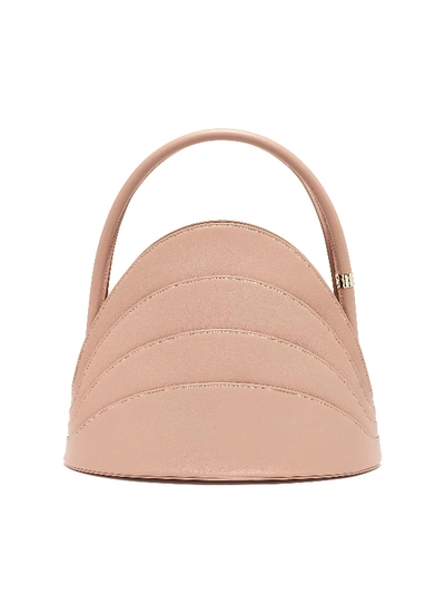 Shop Gabo Guzzo Millefoglie Layered Leather Top Handle Bag In Pink