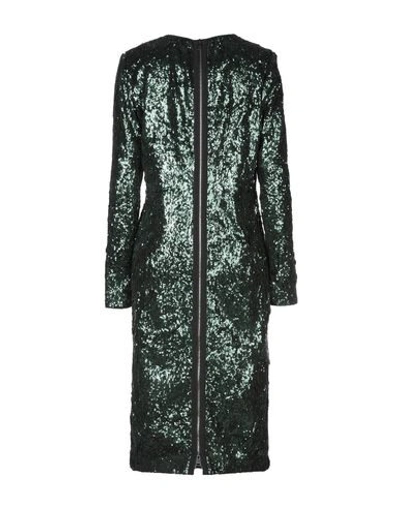 Shop N°21 Woman Midi Dress Green Size 2 Polyester