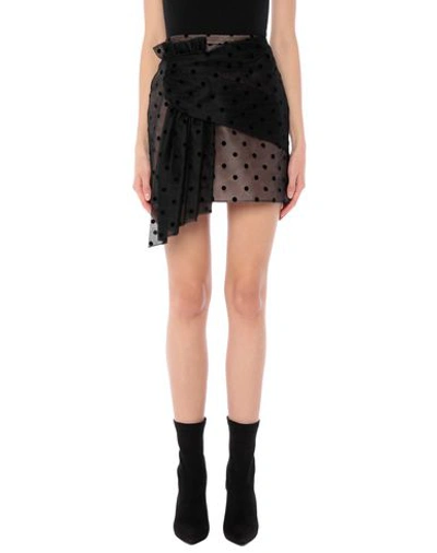 Shop N°21 Mini Skirts In Black