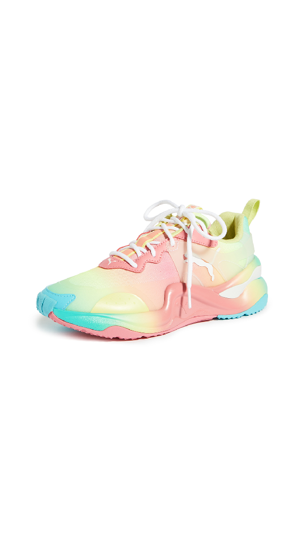 rise tie dye women's sneakers