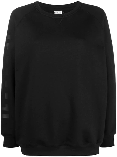 Shop Wolford Oversized Sweatshirt In Black
