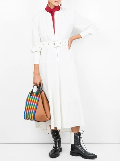 Shop Proenzaschouler Belted Midi Dress