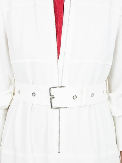 Shop Proenzaschouler Belted Midi Dress