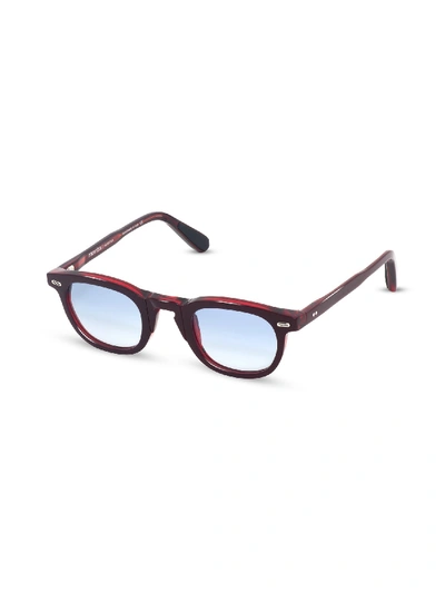 Shop Movitra Vinci C22 Sunglasses In Crystal Ruby