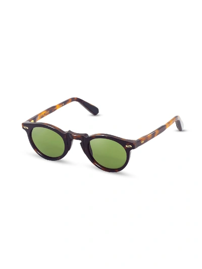 Shop Movitra Volta C12 Sunglasses In Dark Havana