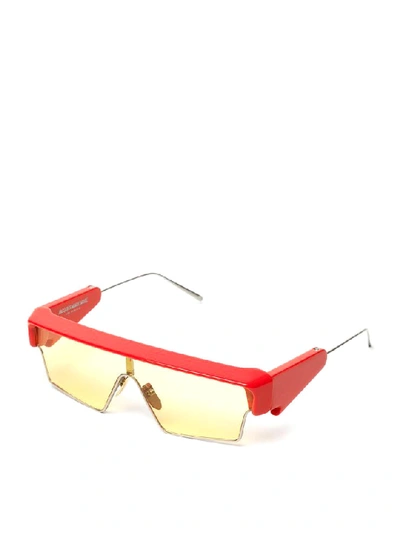 Shop Jacques Marie Mage Scarlet Sunglasses In P Scarlett