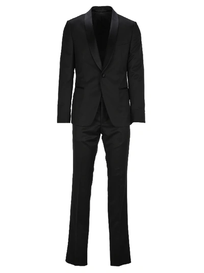 Shop Z Zegna Z-zegna Z-zegna Two-pieces Formal Suit In Black