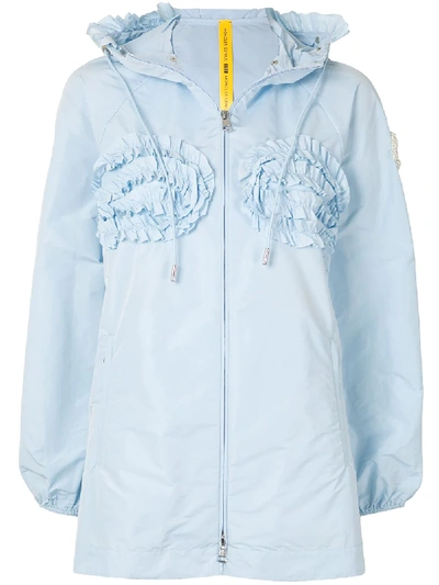 Shop Moncler 4  Simone Rocha Nervilia Jacket In Blue