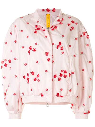 Shop Moncler 4  Simone Rocha Persea Jacket In Pink