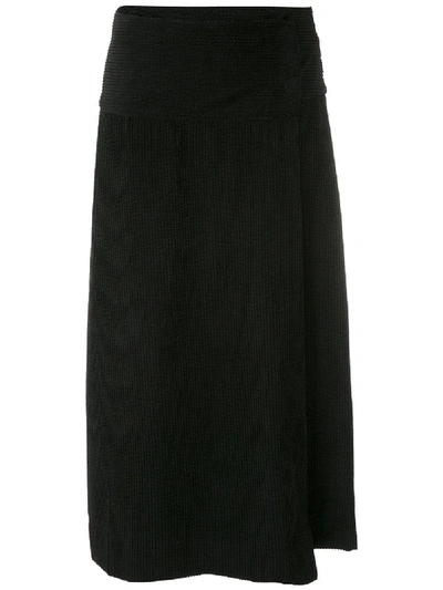 Shop Alcaçuz Raposa Midi Skirt In Black
