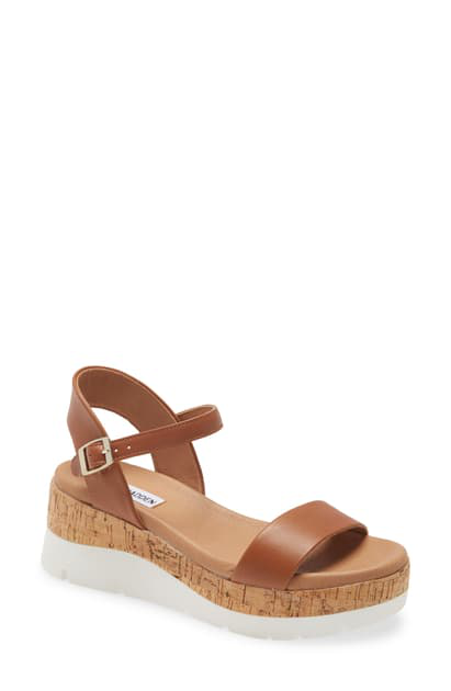 steve madden white platform sandals
