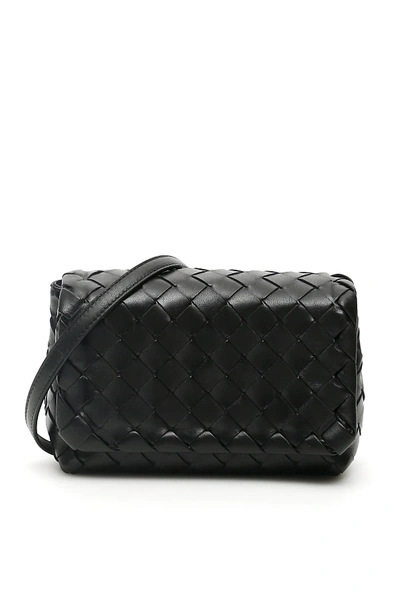 Shop Bottega Veneta Intrecciato Mini Bag In Black