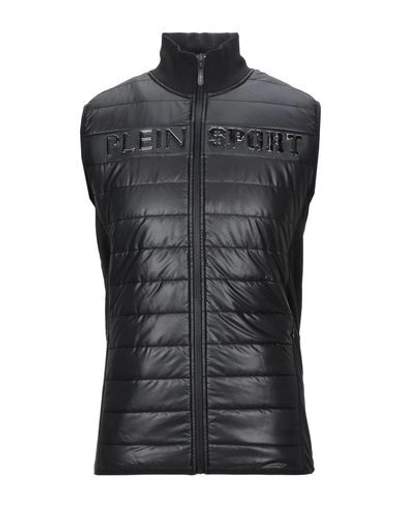 Shop Plein Sport Down Jackets In Black