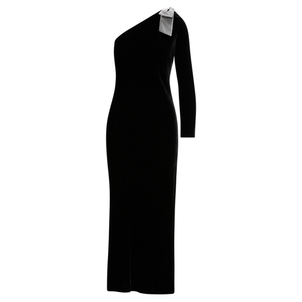 ralph lauren velvet gown