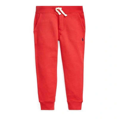 Shop Polo Ralph Lauren Fleece Jogger Pant In Rl 2000 Red