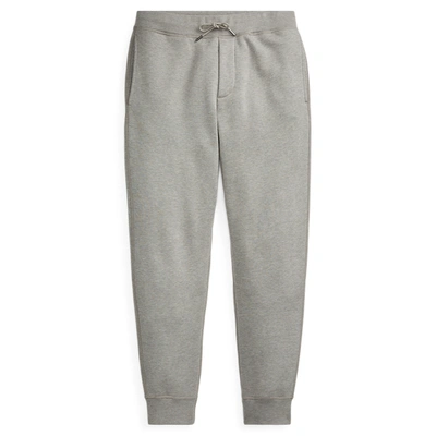 Shop Ralph Lauren Fleece Jogger Pant In Light Grey Heather