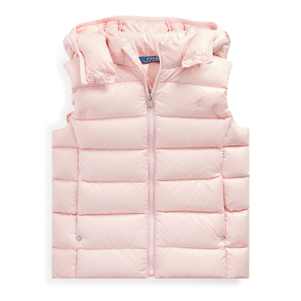 pink polo vest