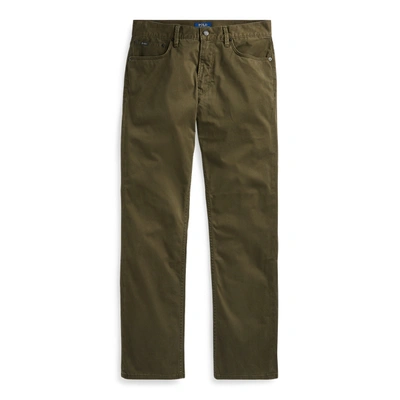 Shop Polo Ralph Lauren Stretch Classic Fit Pant In Compny Olv