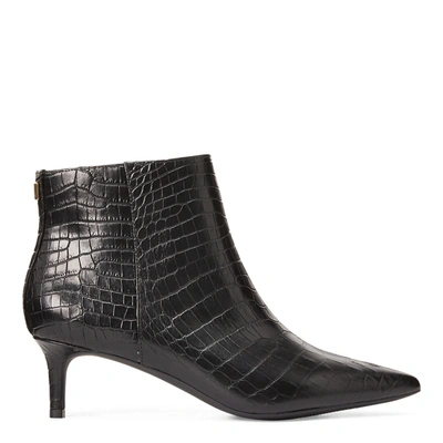 Lauren Ralph Lauren Saybrook Leather Bootie In Black | ModeSens