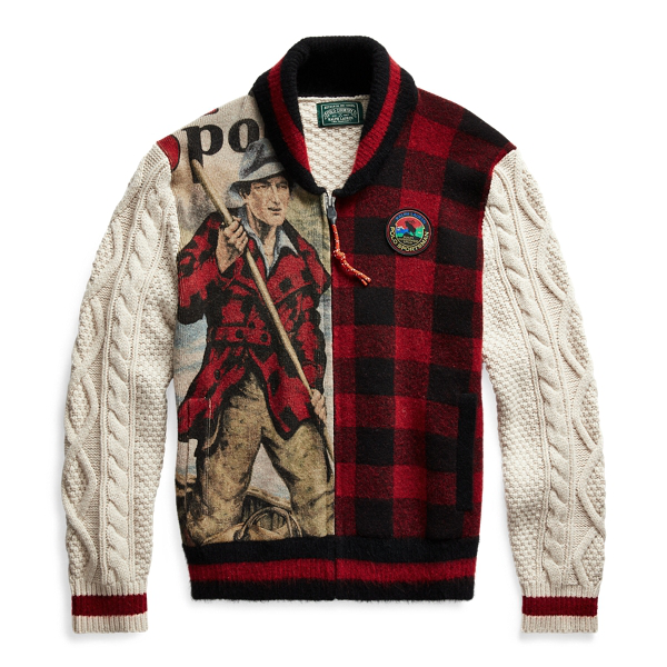 ralph lauren patchwork joggers