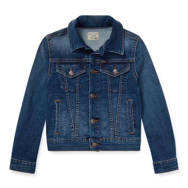 ralph lauren girls denim jacket