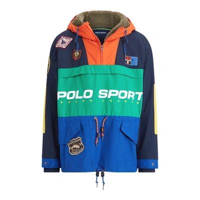 Ralph Lauren Polo Sport Half-zip Jacket In Navy Multi | ModeSens