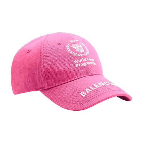 balenciaga pink cap