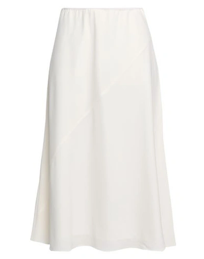 Shop Filippa K 3/4 Length Skirts In Ivory