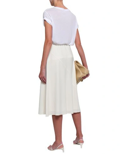 Shop Filippa K 3/4 Length Skirts In Ivory