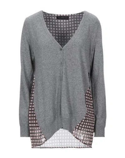 Shop Alessandro Dell'acqua Cardigans In Grey