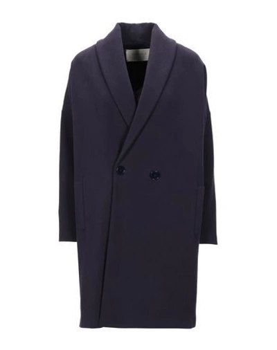 Shop Circolo 1901 1901 Coats In Purple