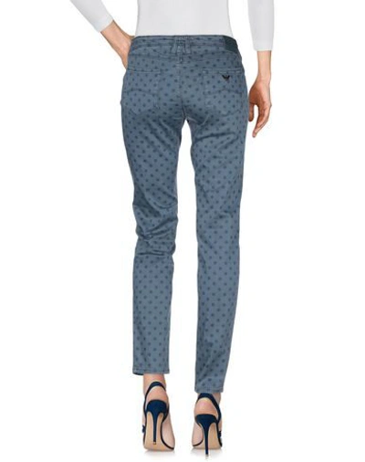 Shop Armani Jeans Denim Pants In Slate Blue