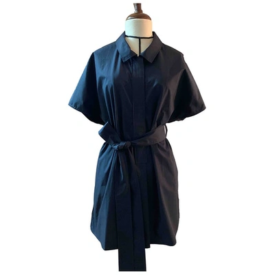 Pre-owned Cos Blue Cotton Dress