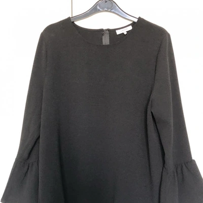 Pre-owned Ganni Black Polyester Tops