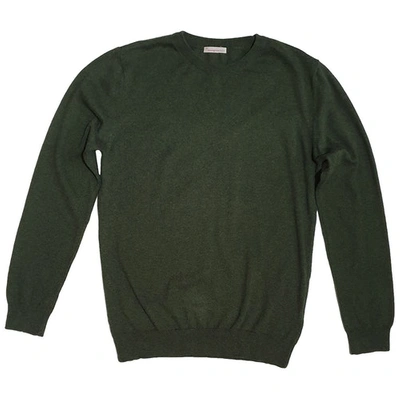 Pre-owned Knowledge Cotton Apparel Pull In Green